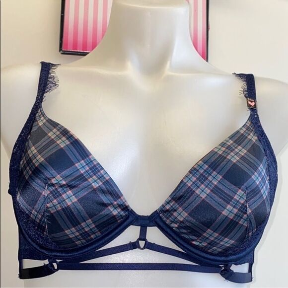 Victoria's Secret Blue Underwire Bra Intimates - Picture 1 of 6